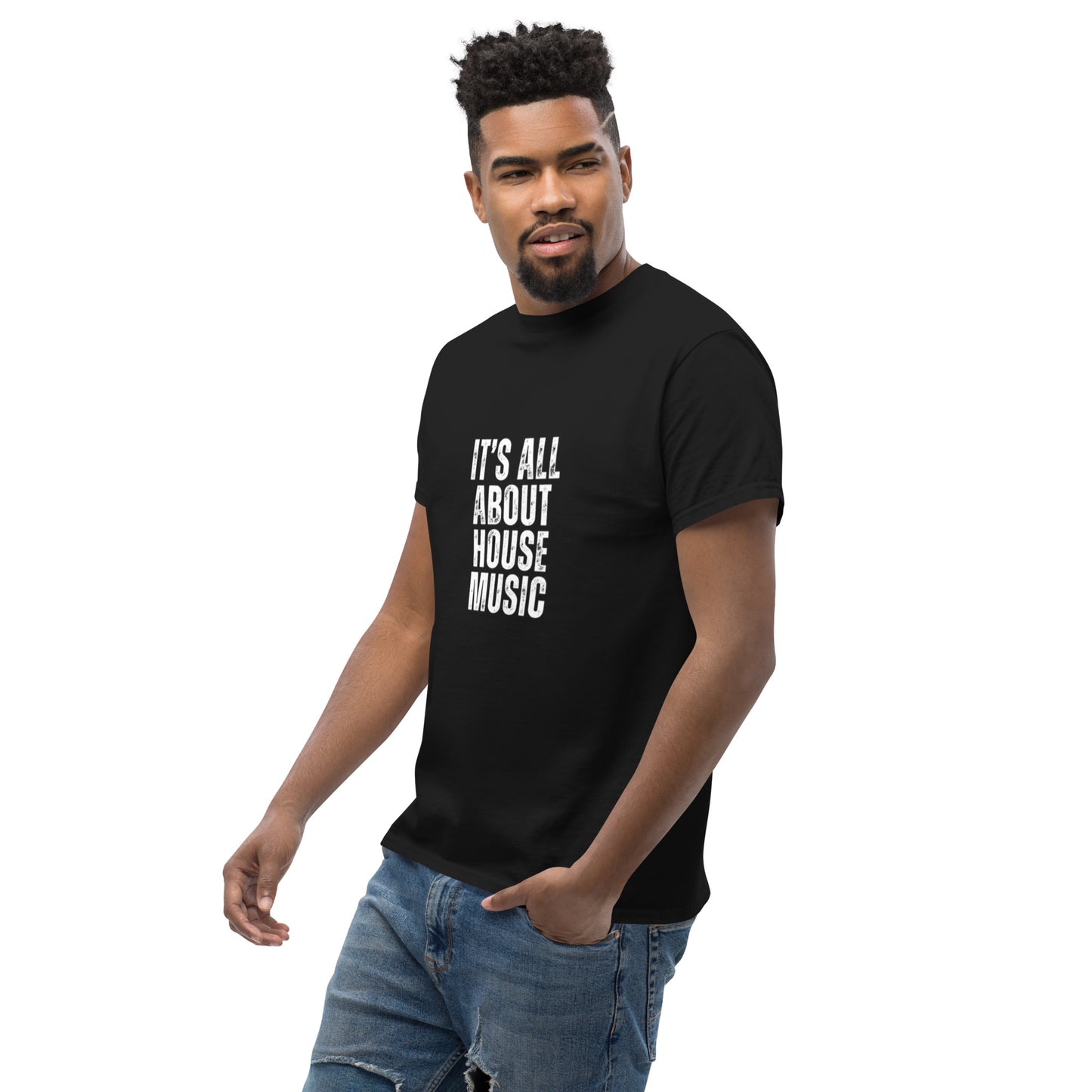 It's All About House Music organic cotton t-shirt