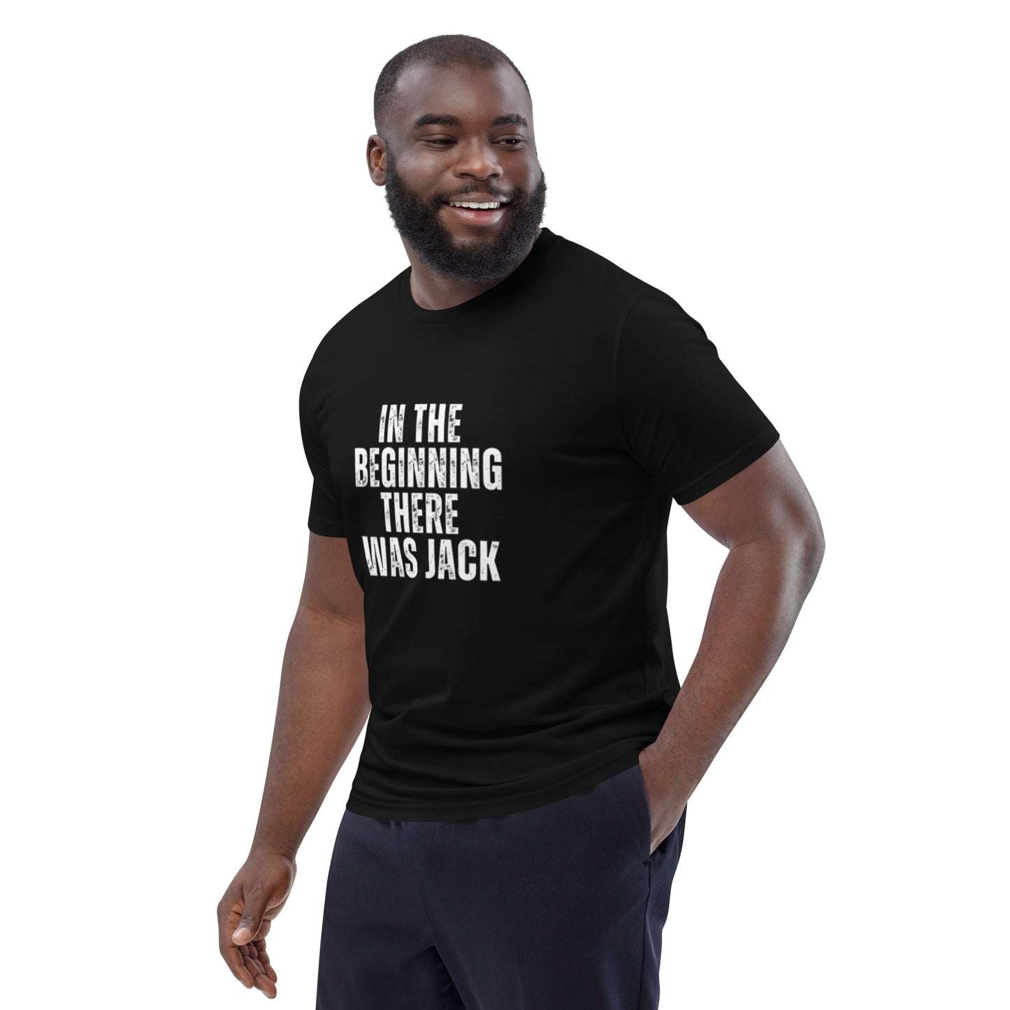 In The Beginning There Was Jack organic cotton t-shirt